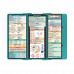 WhiteCoat Clipboard® Trifold - Teal Medical Edition
