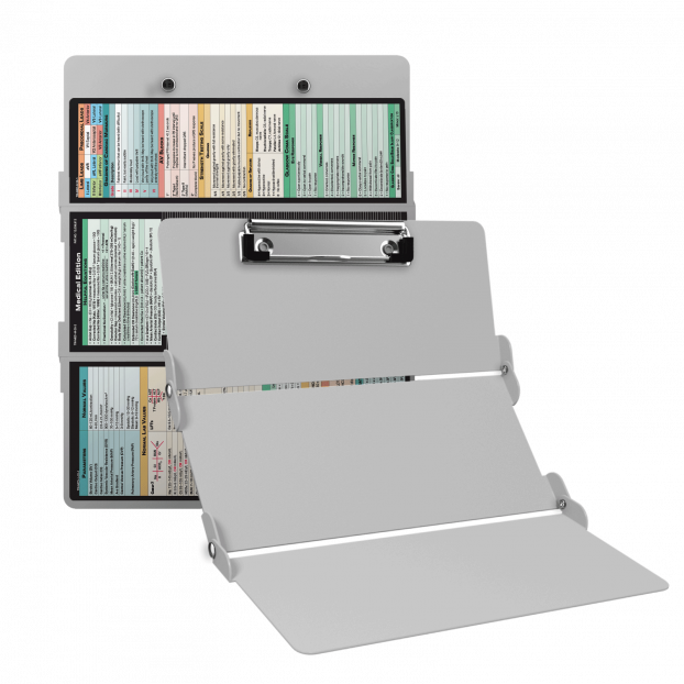 WhiteCoat Clipboard® Trifold - White Medical Edition