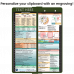 WhiteCoat Clipboard® Vertical - Army Green Medical Edition