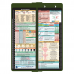 WhiteCoat Clipboard® Vertical - Army Green Nursing Edition