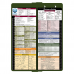 WhiteCoat Clipboard® Vertical - Army Green Pharmacy Edition