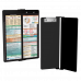 WhiteCoat Clipboard® Vertical - Black Medical Edition