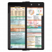 WhiteCoat Clipboard® Vertical - Black Medical Edition