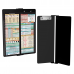 WhiteCoat Clipboard® Vertical - Black Nursing Edition