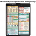 WhiteCoat Clipboard® Vertical - Blackout Nursing Edition