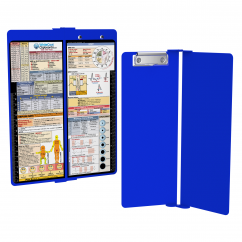 WhiteCoat Clipboard® Vertical - Blue EMT Edition