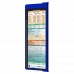 WhiteCoat Clipboard® Vertical - Blue Medical Edition