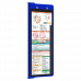 WhiteCoat Clipboard® Vertical - Blue Medical Edition