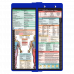 WhiteCoat Clipboard® Vertical - Blue Occupational Therapy Edition