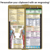 WhiteCoat Clipboard® Vertical - Tactical Brown Occupational Therapy Edition