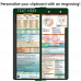 WhiteCoat Clipboard® Vertical - Green Medical Edition