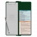 WhiteCoat Clipboard® Vertical - Green Occupational Therapy Edition
