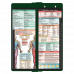 WhiteCoat Clipboard® Vertical - Green Occupational Therapy Edition