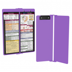 WhiteCoat Clipboard® Vertical - Lilac Medical Edition
