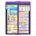 WhiteCoat Clipboard® Vertical - Lilac Nursing Edition