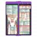 WhiteCoat Clipboard® Vertical - Lilac Occupational Therapy Edition