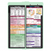 WhiteCoat Clipboard® Vertical - Mint Medical Edition