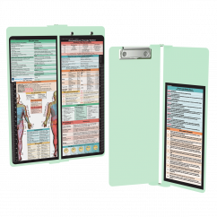 WhiteCoat Clipboard® Vertical - Mint Occupational Therapy Edition