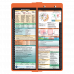 WhiteCoat Clipboard - Vertical - Orange Medical Edition