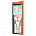 WhiteCoat Clipboard® Vertical - Orange Occupational Therapy Edition