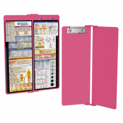 WhiteCoat Clipboard® Vertical - Pink EMT Edition