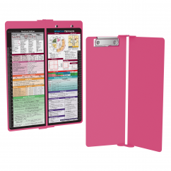 WhiteCoat Clipboard® Vertical - Pink Medical Edition
