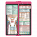 WhiteCoat Clipboard® Vertical - Pink Occupational Therapy Edition