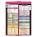WhiteCoat Clipboard® Vertical - Pink Pharmacy Edition