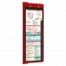 WhiteCoat Clipboard® Vertical - Red Medical Edition