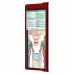 WhiteCoat Clipboard® Vertical - Red Occupational Therapy Edition