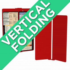 WhiteCoat Clipboard® Vertical - Red Primary Care Edition