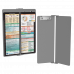 WhiteCoat Clipboard® Vertical - Silver Medical Edition