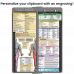 WhiteCoat Clipboard® Vertical - Silver Occupational Therapy Edition
