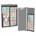 WhiteCoat Clipboard® Vertical - Silver Occupational Therapy Edition