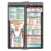 WhiteCoat Clipboard® Vertical - Silver Occupational Therapy Edition