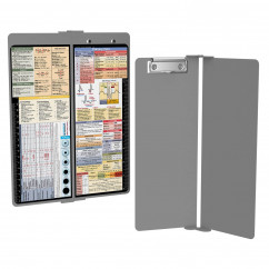 WhiteCoat Clipboard® Vertical - Silver Primary Care Edition