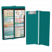 WhiteCoat Clipboard® Vertical - Teal Medical Edition