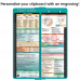 WhiteCoat Clipboard® Vertical - Teal Medical Edition