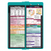 WhiteCoat Clipboard® Vertical - Teal Medical Edition