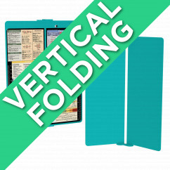 WhiteCoat Clipboard® Vertical - Teal Primary Care Edition