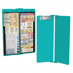 WhiteCoat Clipboard® Vertical - Teal Primary Care Edition