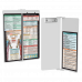 WhiteCoat Clipboard® Vertical - White Occupational Therapy Edition