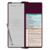 WhiteCoat Clipboard® Vertical - Wine Occupational Therapy Edition