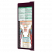 WhiteCoat Clipboard® Vertical - Wine Occupational Therapy Edition