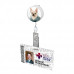 French Bulldog Doctor Button Badge Reel 