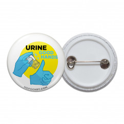Urine Good Hands Pinback Button