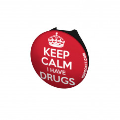 Keep Calm, I Have Drugs Stethoscope Button