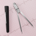 Black Penguin Pocket EKG Caliper