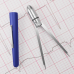 Blue Penguin Pocket EKG Caliper