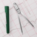 Green Penguin Pocket EKG Caliper